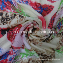 Polyester bedruckte Chiffon-Imitation Silk Fabric